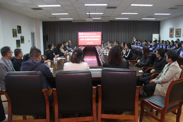 徐州开放大学经贸公司师生来公司...